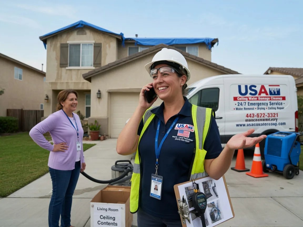 Ceiling Water Damage Restoration Crows Landing, CA FAQs